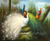 2014 Hot Sale Peacock Animal Canvas Painting