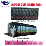 16port GSM Modem Pool with SMS Software