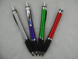 Custom Promotional Gift Ball Pen with Rubber Grip