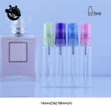 5ml Clear Spray Glassware with Color Plastic Cap