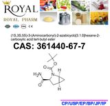 (1S, 3S, 5S) -3- (Aminocarbonyl) -2-Azabicyclo[3.1.0]Hexane-2-Carboxylic Acid Tert-Butyl Ester, CAS: 361440-67-7, Good Quality, Low Price