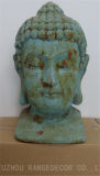 Resin Budda Head Ornament Budda Head Sculpture Decoration