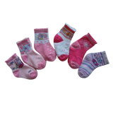Fancy Baby Girl Cotton Socks 6 Pairs Pack Bs-80