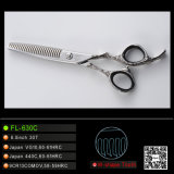 Carbon Steel Blade Hair Scissors (FL-630C Rose handles)