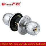 Zinc Alloy Ball Knob Locks (5882ET-SN)