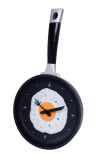 Plastic Pan Wall Clock Approve ISO9001 CE&RoHS