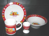 Customized Porcelain Dinner Set / Ceramic Tableware