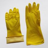 Household Latex Glove with Flock Lining