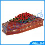 American Style Steel Metal Funeral Caskets Coffin