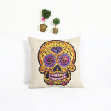 Fashion Digital Skull Printed Cushion Digital Pillow (LCL04-300)