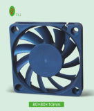 80X80X10mm DC Axial Cooling Fan 8010 UL CE RoHS 5V 12V 24V 48V Brushless Ventilation Fan Tyj