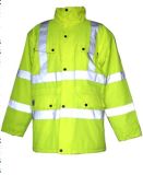 Waterproof Safety Jacket with Polyester Oxford Fabric