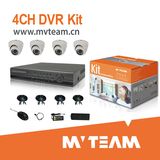 Top1 Sale 4CH DVR Kit with Color Packing for Home Surveillance (MVT-K04DH)