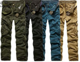 2014 New Fashion Men Cargo Pants with Side Pockets
