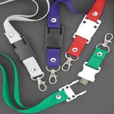 Customized Full Memory Lanyard USB Disk