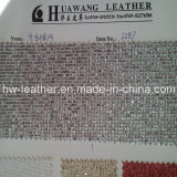 Glitter PU Leather for Bag, Shoes, Upholstery (HW-1605)