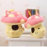 30cm Pink Sweet Plush Mushroom Toys