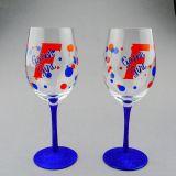 High Quality Glass /Coloful Wine Glass/ Glassware
