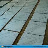 Polished Home Floor Design White Marble