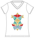 Fashion Cotton Lady Printed T-Shirt (YZTS6)
