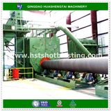 Gas Tubing Outer Cleaning Shotblasting Burnishing Machine