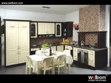 2015 Welbom Popular MDF Lacquer Kitchen Design