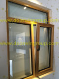 Modern Wood-Alu Window with Tilt/Turn Opening