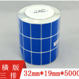 High Quality Adhesive Labels in Blue Color