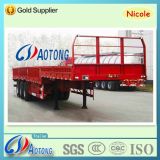 Step Wise Side Wall Open Flatbed Semi Trailer (LAT9400E)