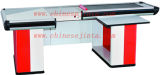 Cashier Desk, Luxury Checkout Counter with Conveyor Belt (JT-H05)