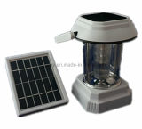 Portable Rechargeable Solar Camping Light with Mobile Phone Charger