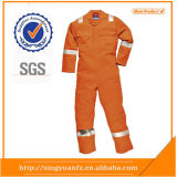 100%Cotton Orange Flame Retardant Safety Work Clothes