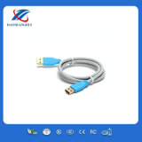 Golden Plated /Printing 2.0 USB Cable with Male to Male