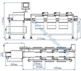 Weight Sorting Machine/ Dahang Checkweigher Machine