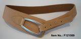 Irregularity Style Khaki Belt