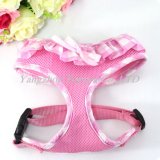 Checked Fabric Puppia Dog Harness Pet Harness
