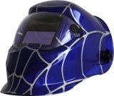 Blue Web Solar Power Auto Darken Welding Helmet