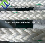 White, Black 8mm, 10mm, 12mm 3-Strand, 8-Strand, 12-Strand Polyester Braided Rope; Polypropylene Polyester Mixed Rope;
