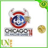 Nickel Plated Enamel Lapel Pin Badge (UM-3952)