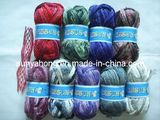 Big Hole Metallic Fishingnet Hand Knitting Yarn