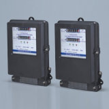 100V Three Phase Electrical Active and Reactive Kwh Meter