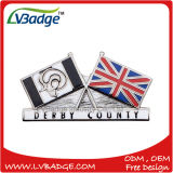 UK Flag Metal Lapel Pin Badge for National Day Gifts