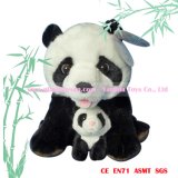 32cm Mother and Son Plush Panda Toys
