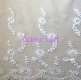 Flat Embroidery Water Solube Embroidery for Garment Big Circle Polyester Thread High Grade Garments (PX10063)