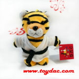 Plush Cartoon Mini Tiger Doll