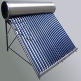 Small Vacuum Tube Solar Water Heater with Stainless Steel Frame