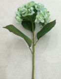 Silk Big Stem Pouch Hydrangea Flower for Decoration Wedding
