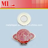 Soft Enamel with Epoxy Dome Golf Fork (ML-T061814-09)