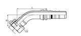 Hydraulic Fitting 24243W