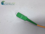 Sc/APC Single Mode Fiber Optic Connector (FTTH, CATV)